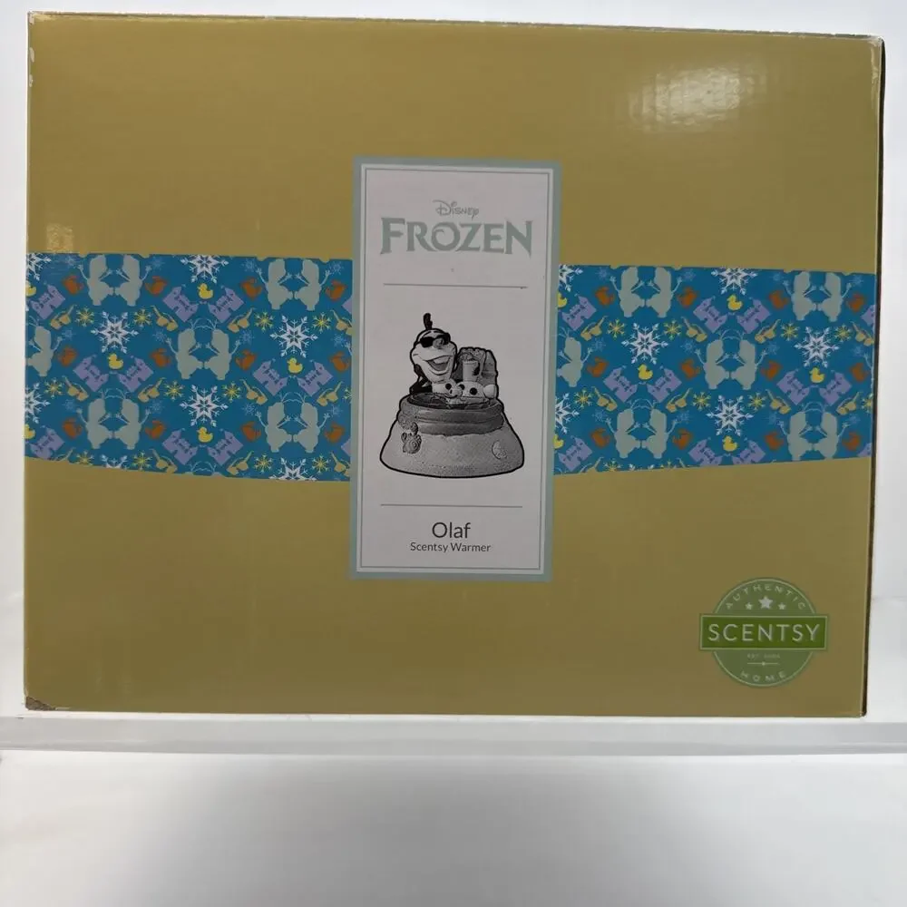 Disney Frozen Olaf Scentsy Warmer Sandcastle. NIB. Never Been Removed From Box.